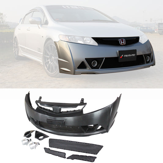 RR式樣前保桿總成 2006-2011 Honda Civic 美規