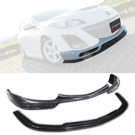 K款前下巴+定風翼 2010-2012 Mazda 3 4門/5門
