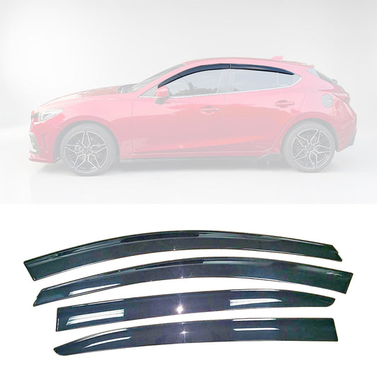 晴雨窗 2015-2018 Mazda 3 4門/5門
