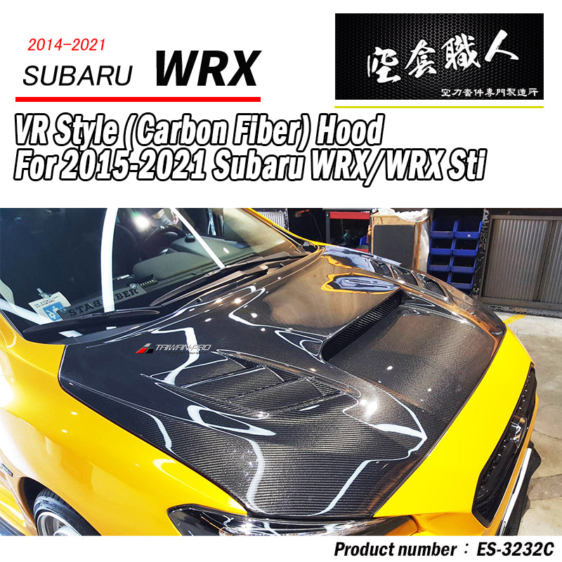 VR款引擎蓋 碳纖維卡夢 Carbon Fiber Subaru WRX/STI/Levorg
