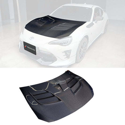 VR2款引擎蓋 碳纖維 Carbon Fiber 2012-2021 Subaru BRZ/Toyota 86/Scion FR-S