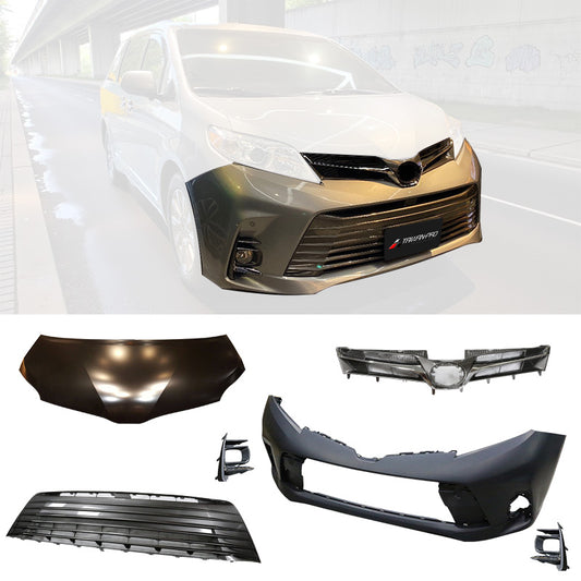18年樣式前保桿 2011-2020 Toyota Sienna