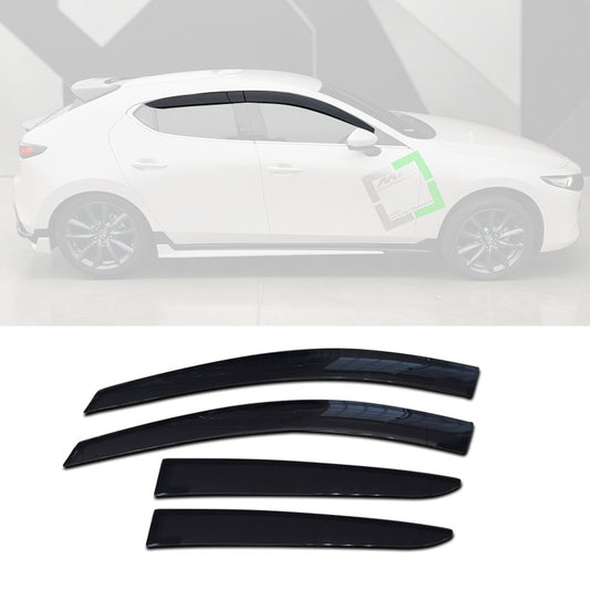 晴雨窗 2019-2026 Mazda 3 4門/5門