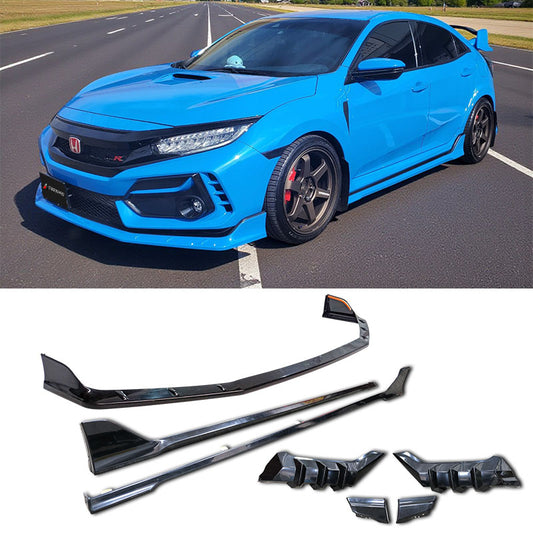 M款套裝組 前下巴+後下巴+側裙 2017-2021 Civic Typer FK8