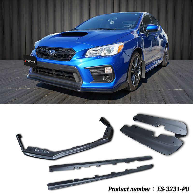 CS款套裝組 前下巴+側裙+後下巴 2018-2021 Subaru WRX/STI