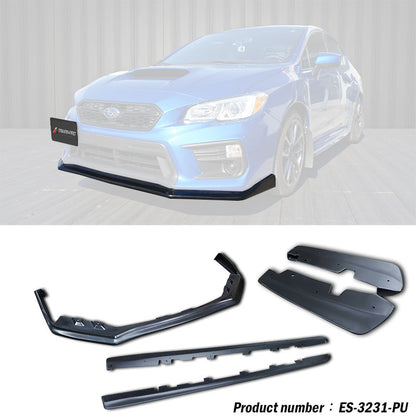 CS款套裝組 前下巴+側裙+後下巴 2018-2021 Subaru WRX/STI
