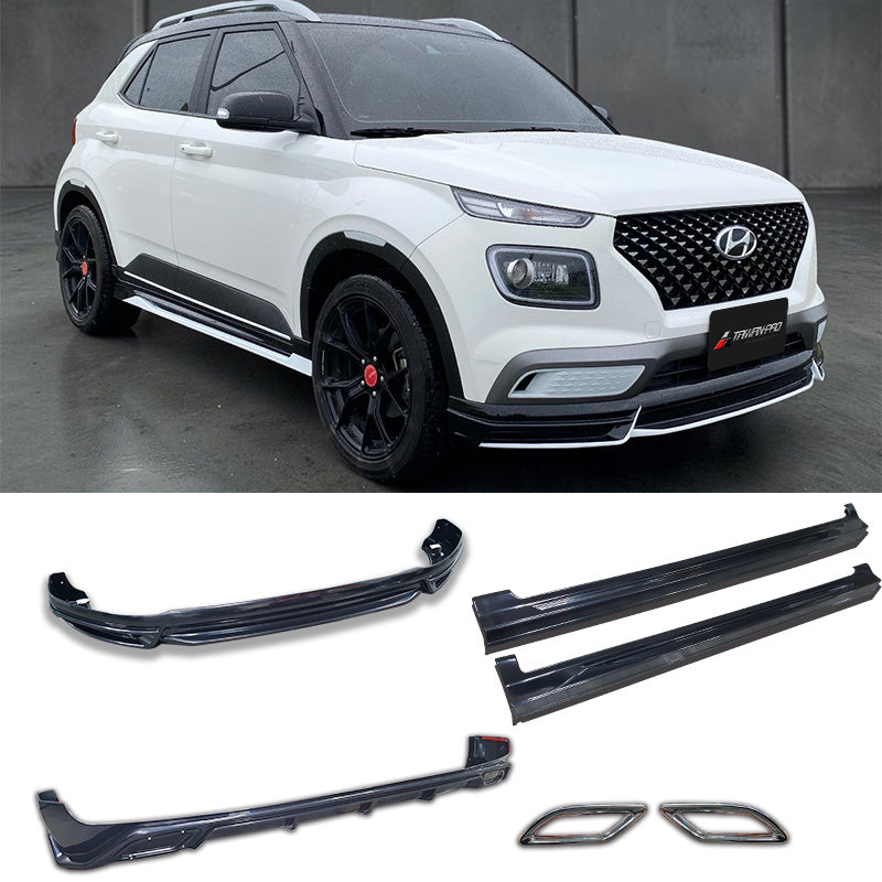 MP套裝組 前下巴+側裙+後下巴 2021-2025  Hyundai Venue