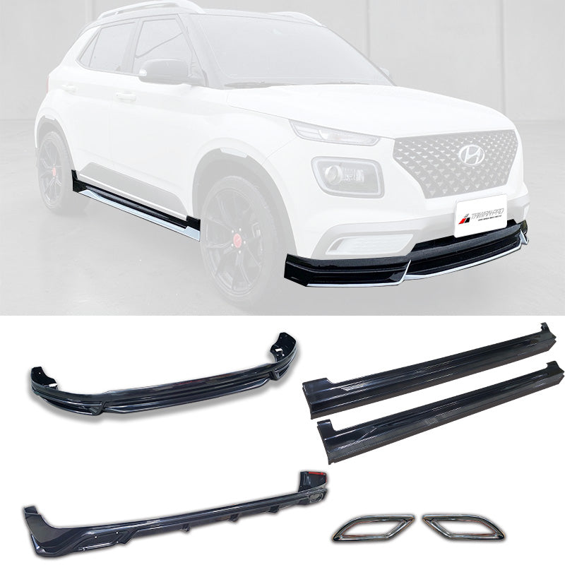 MP套裝組 前下巴+側裙+後下巴 2021-2025  Hyundai Venue