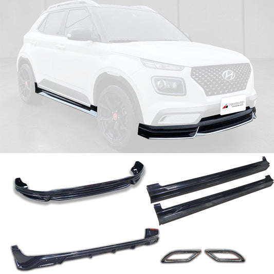 MP套裝組 前下巴+側裙+後下巴 2021-2025  Hyundai Venue