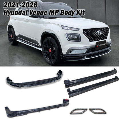 MP套裝組 前下巴+側裙+後下巴 2021-2025  Hyundai Venue