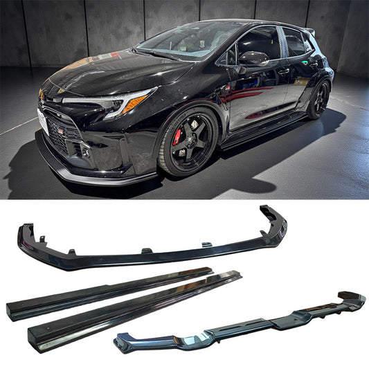 套裝組 前下巴+後下巴+側裙 2022-2024 Toyota GR Corolla