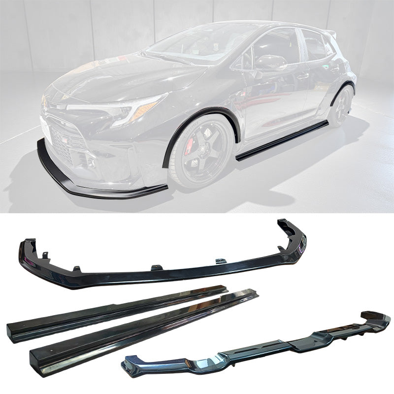 套裝組 前下巴+後下巴+側裙 2022-2024 Toyota GR Corolla