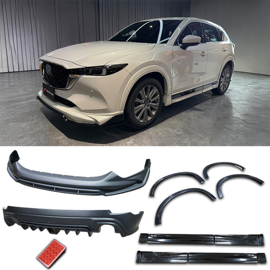 MK款全車套裝組 前中包+後中包+側裙+輪弧 2022-2026 Mazda CX-5
