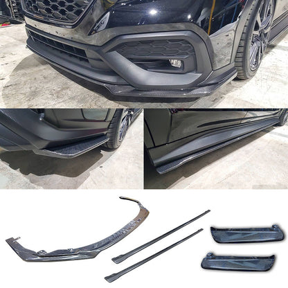 ST款碳纖維卡夢套裝組 前下巴+側裙+後下巴 2022-2026 Subaru WRX