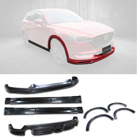 MK款全車套裝組 前中包+後中包+側裙+輪弧 2017-2021 Mazda CX-5