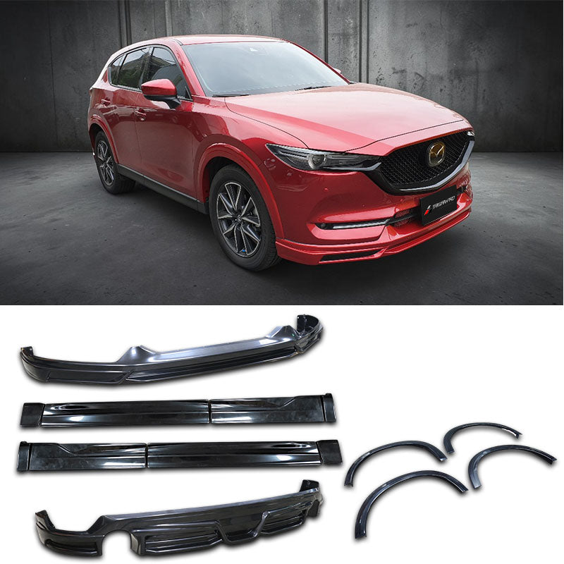 MK款全車套裝組 前中包+後中包+側裙+輪弧 2017-2021 Mazda CX-5