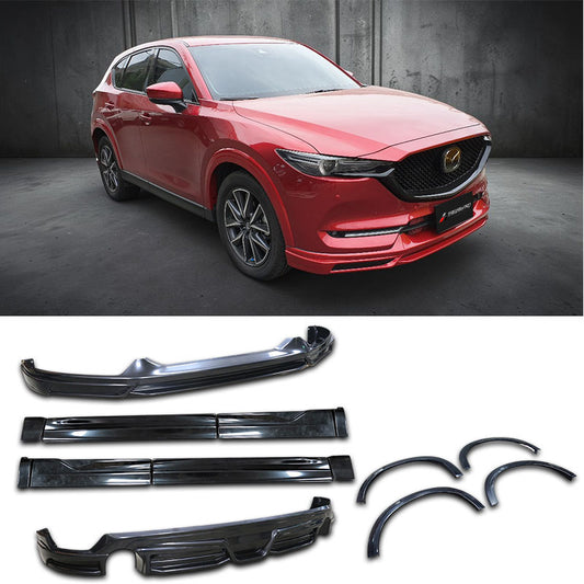 MK款全車套裝組 前中包+後中包+側裙+輪弧 2017-2021 Mazda CX-5