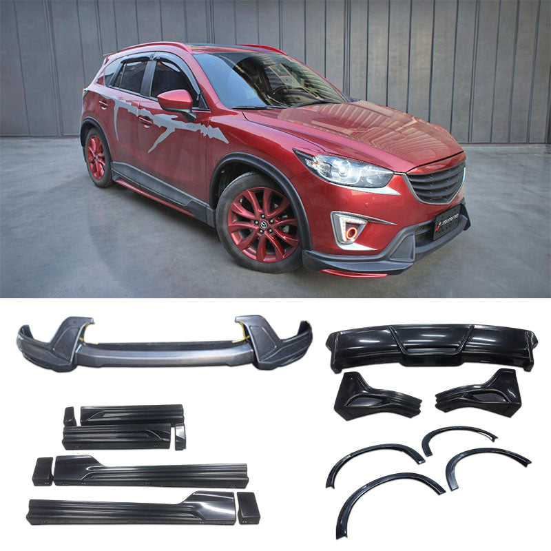 K款式樣全車套裝+輪弧套件 2012-2016 Mazda CX-5