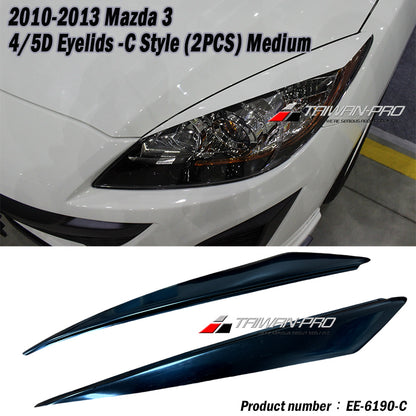 燈眉 4款 2010-2014 Mazda 3 4/5門