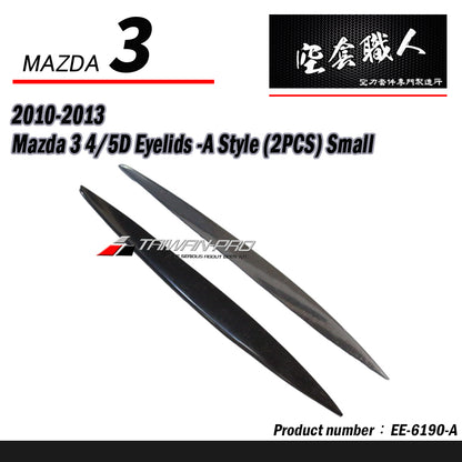 燈眉 4款 2010-2014 Mazda 3 4/5門