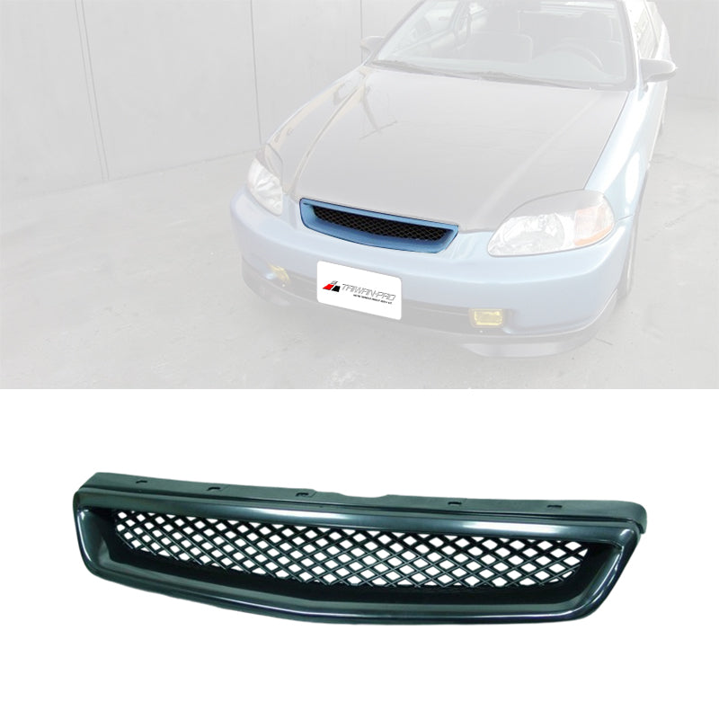 TR款塑膠網水箱罩 1996-1998 Honda Civic 2/3/4門