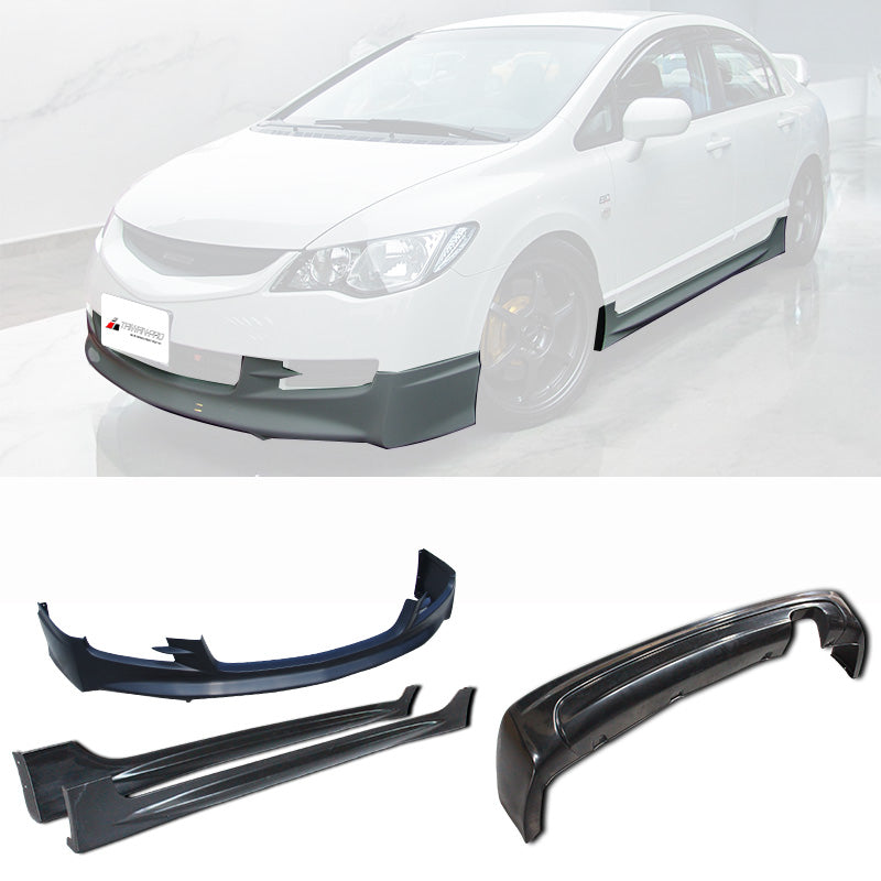 MU前下巴+MU後中包+MU側裙 2006-2008 Honda Civic