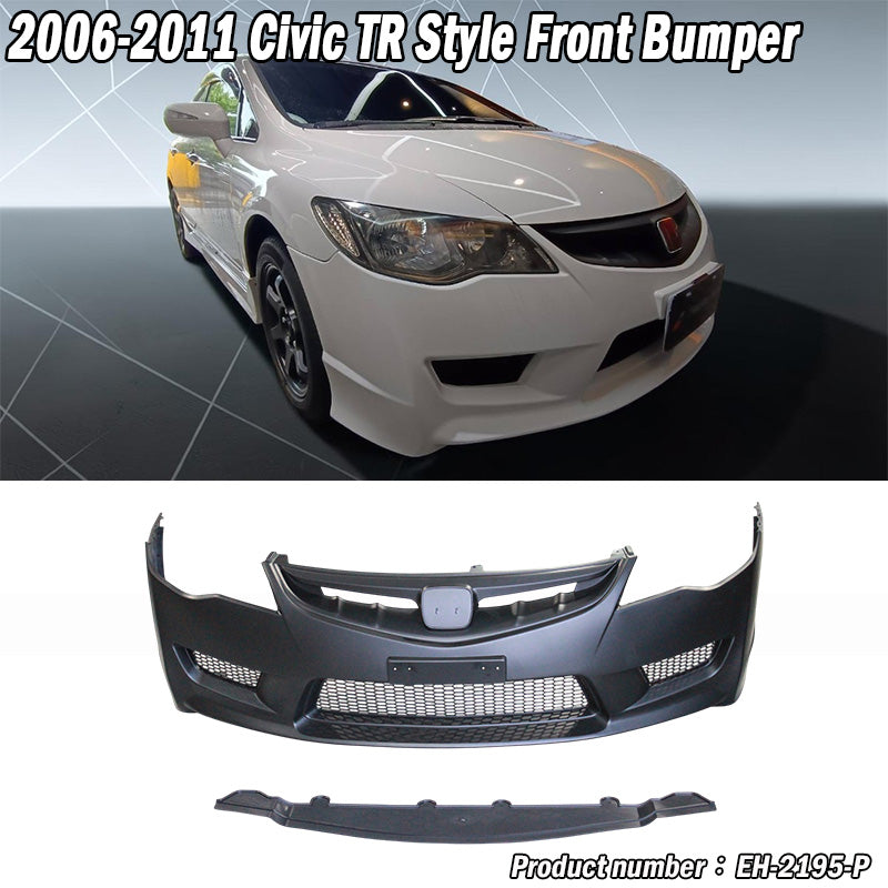 T-R前保+水罩+側裙+後保 2006-2011 Honda Civic