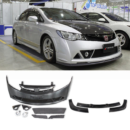 RR式樣前保桿總成 2006-2011 Honda Civic