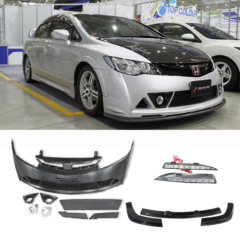 RR式樣前保桿總成 2006-2011 Honda Civic