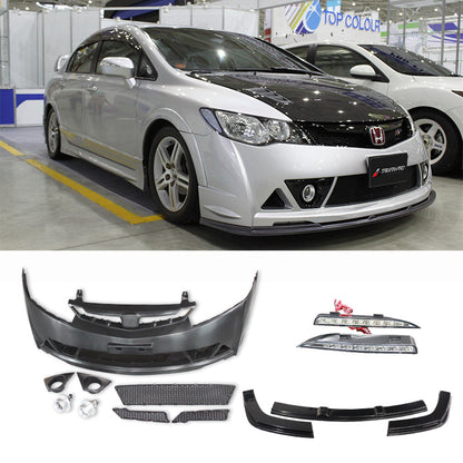 RR式樣前保桿總成 2006-2011 Honda Civic