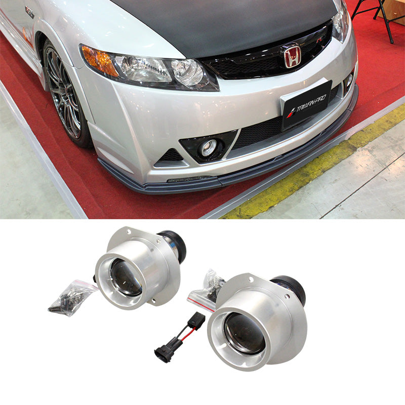 H11鍍鉻霧燈  2006-2015 Honda Civic 八代 九代RR保桿專用