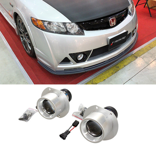 H11鍍鉻霧燈  2006-2015 Honda Civic 八代 九代RR保桿專用