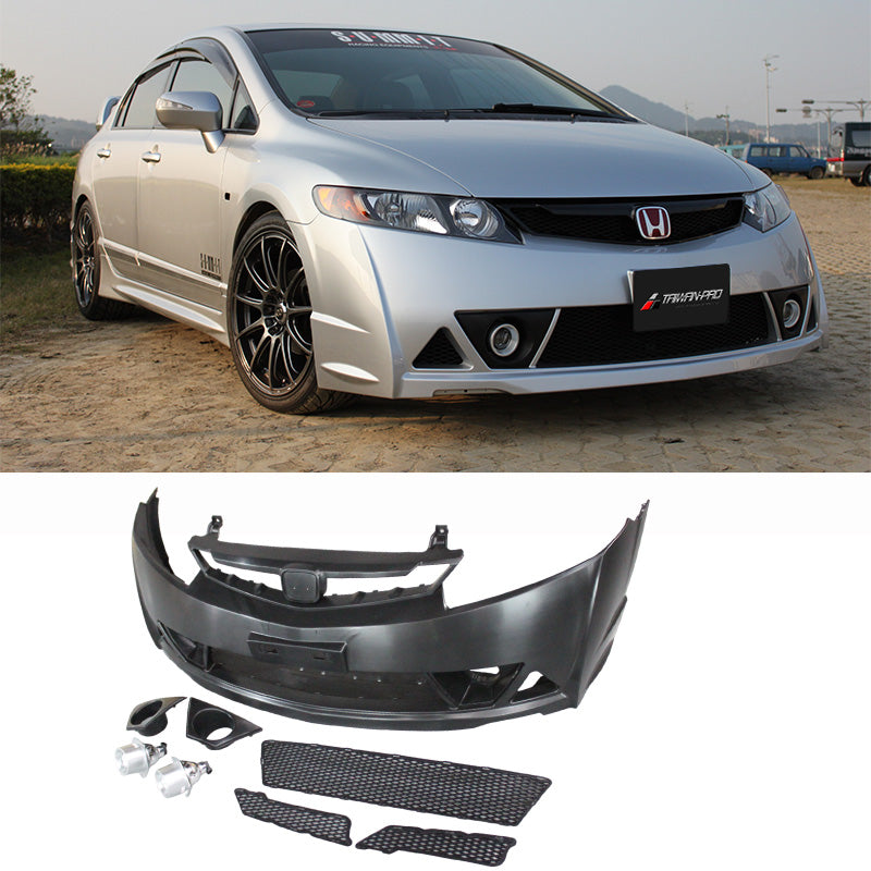 RR式樣前保桿總成 2006-2011 Honda Civic 美規