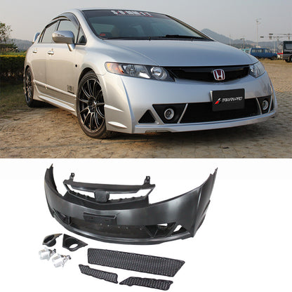RR式樣前保桿總成 2006-2011 Honda Civic 美規