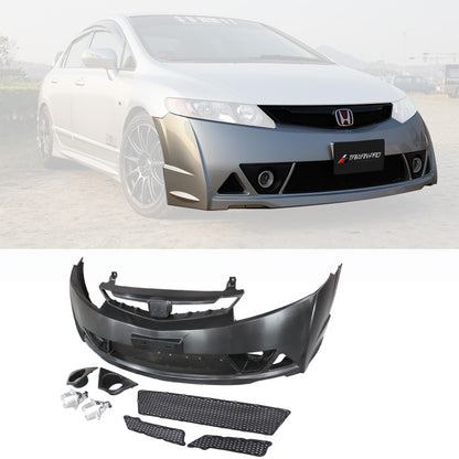 RR式樣前保桿總成 2006-2011 Honda Civic 美規