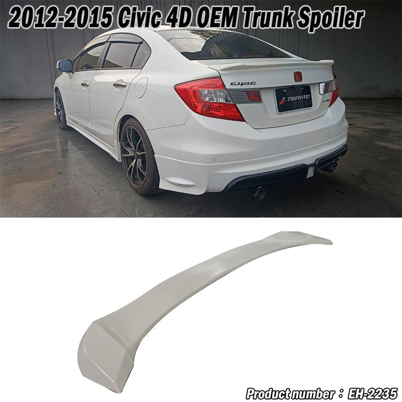 OEM款壓尾翼 2012-2015 Honda Civic