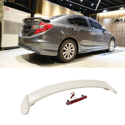 低腳尾翼+LED燈 2012-2015 Honda Civic