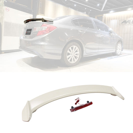 低腳尾翼+LED燈 2012-2015 Honda Civic