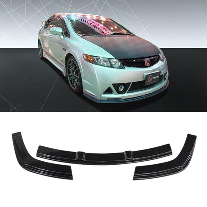 三片式前下定風翼 2006-2011 Honda Civic 美規