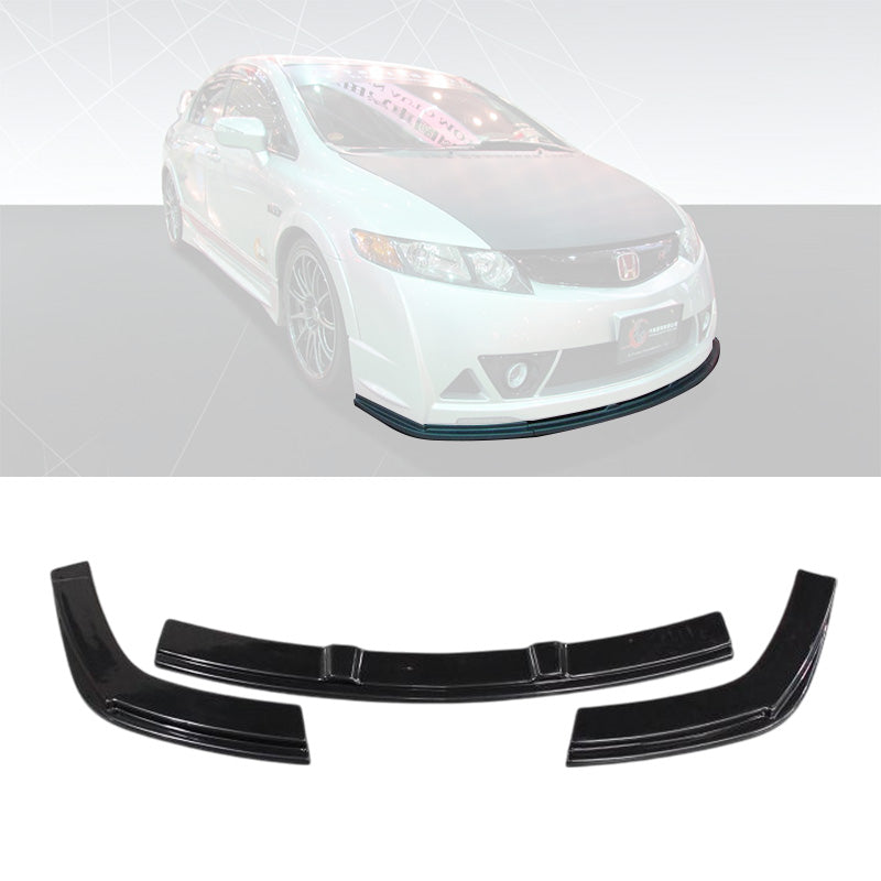 三片式前下定風翼 2006-2011 Honda Civic 美規