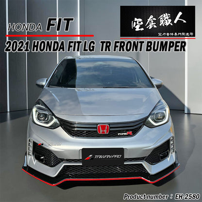 T-R款 前保險桿含日行燈PP 2021-2023 Honda Fit