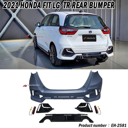 T-R款後保桿 2021-2023 Honda Fit