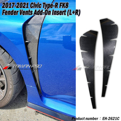 葉子版飾蓋 碳纖維 Dry Carbon 2017-2021 Civic Typer FK8