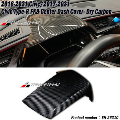 儀表板飾蓋 碳纖維 Dry Carbon 2017-2021 Civic Typer FK8