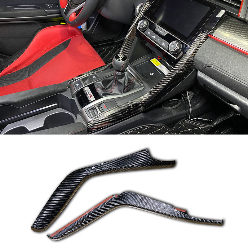 中控台飾蓋 碳纖維 Dry Carbon 2017-2021 Civic Typer FK8