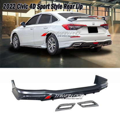 Sport 款套裝組 前中包+後中包+側裙 2022-2026 Honda Civic 4門/5門
