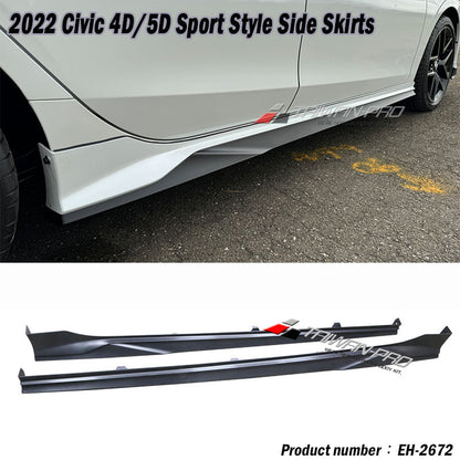 Sport 款套裝組 前中包+後中包+側裙 2022-2026 Honda Civic 4門/5門
