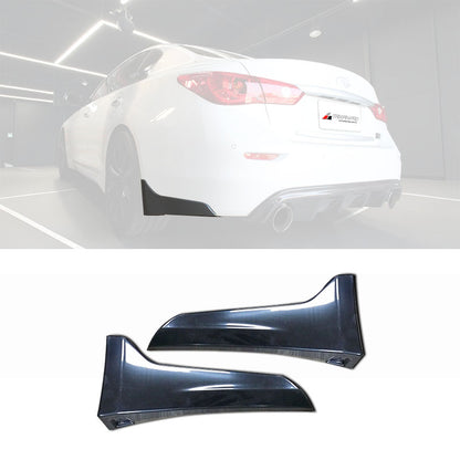 OEM款二片式後下巴 2014-2017 Infiniti Q50