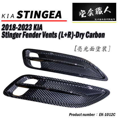 引擎蓋飾板 碳纖維 Dry Carbon 2018-2023 Kia Stinger