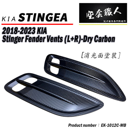 引擎蓋飾板 碳纖維 Dry Carbon 2018-2023 Kia Stinger